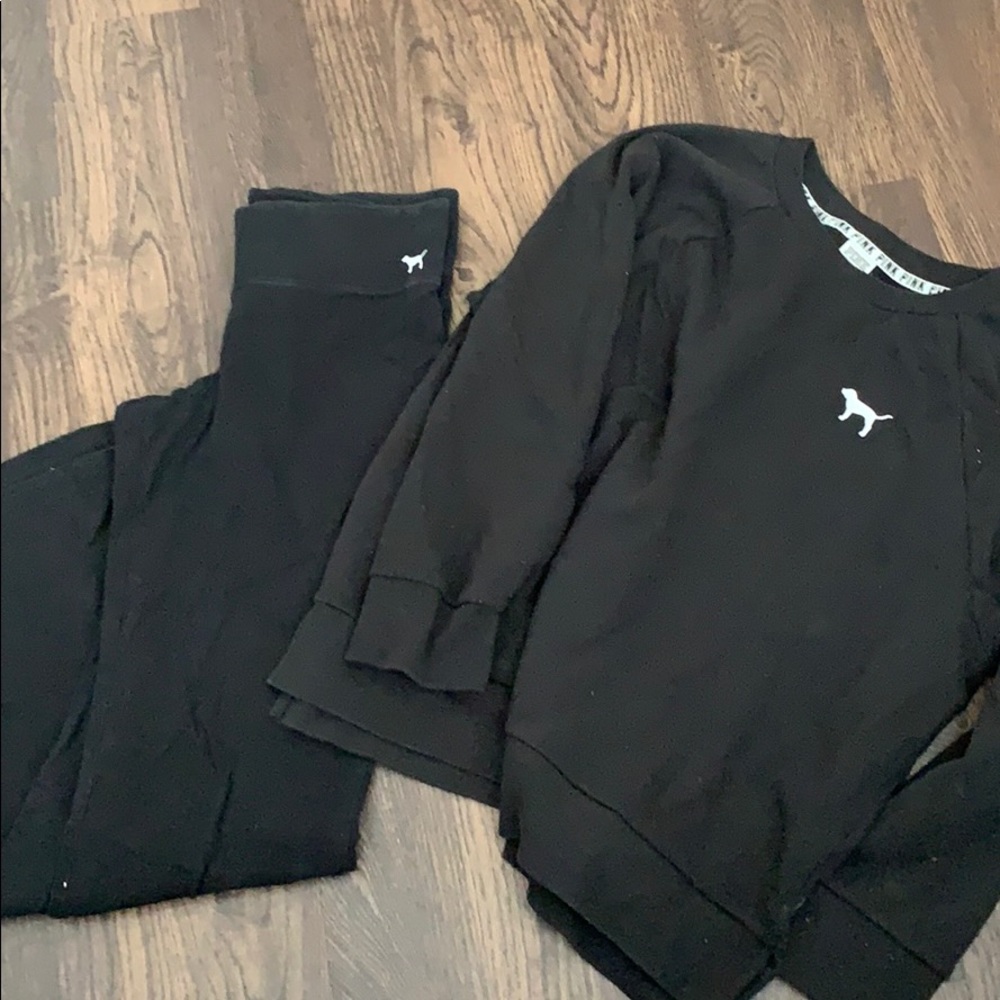 Pink brand sweatsuit